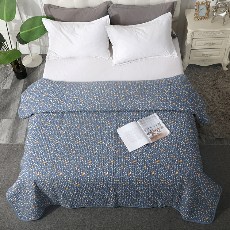 厂商直销全棉水洗床盖（夏被）