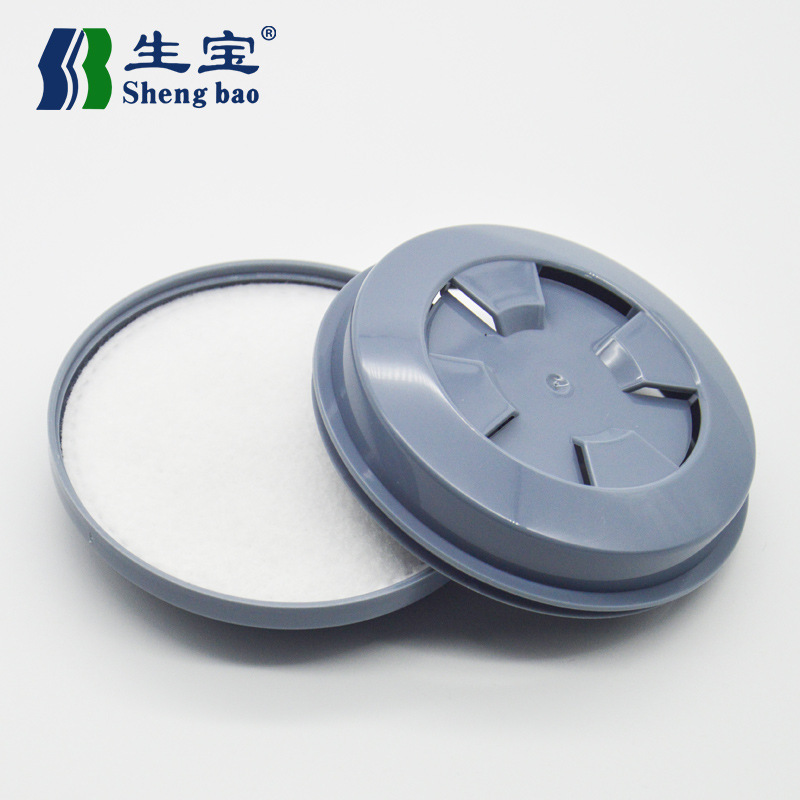 Shengbao filter cotton box wholesale dustproof mask matching round…