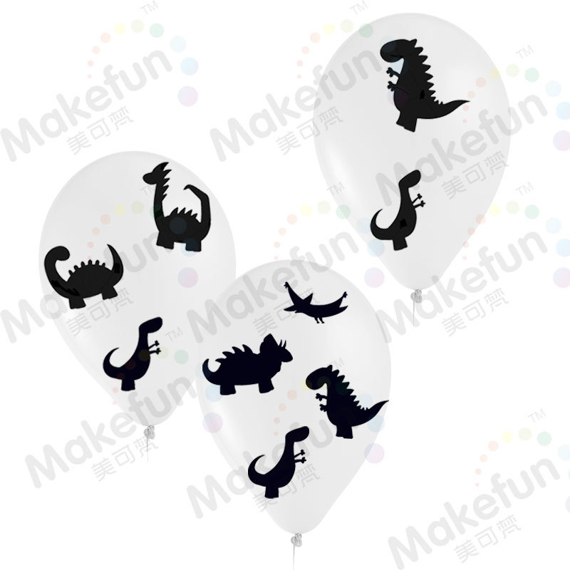 贴纸乳胶球效果图