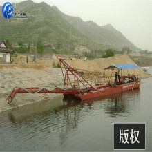 尼日利亚河道抽沙船 射吸式抽沙挖沙船 200方采砂设备图片