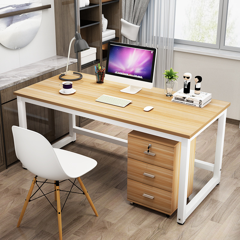 Simple Desk Modern Staff Desk Combination Simple Home Student Writing Learning Wholesale Desktop Computer Desk