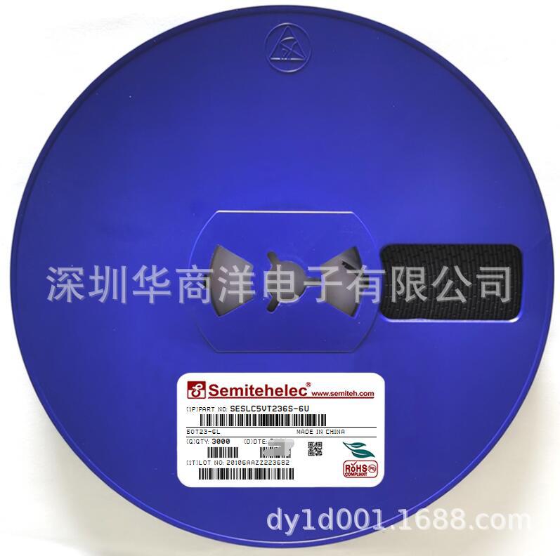 SESLC5VT236S-6U ESD静电保护二极管 SOT23-6L SEMITEH 原装正品