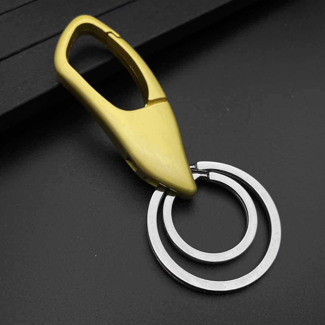 Los hombres de metal llavero coche personalidad creativa aleación llavero anillo personalizado publicidad logo pequeño regalo image 4