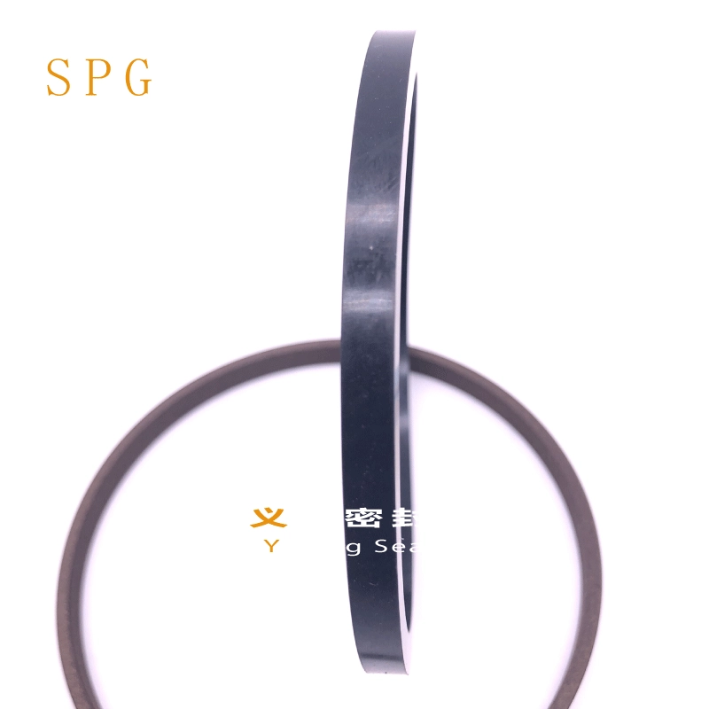 SPG тип PTFE+NBR двухсторонний поршень высокое давление уплотнение квадратный кольцо Глей высокая нагрузка 35МПа