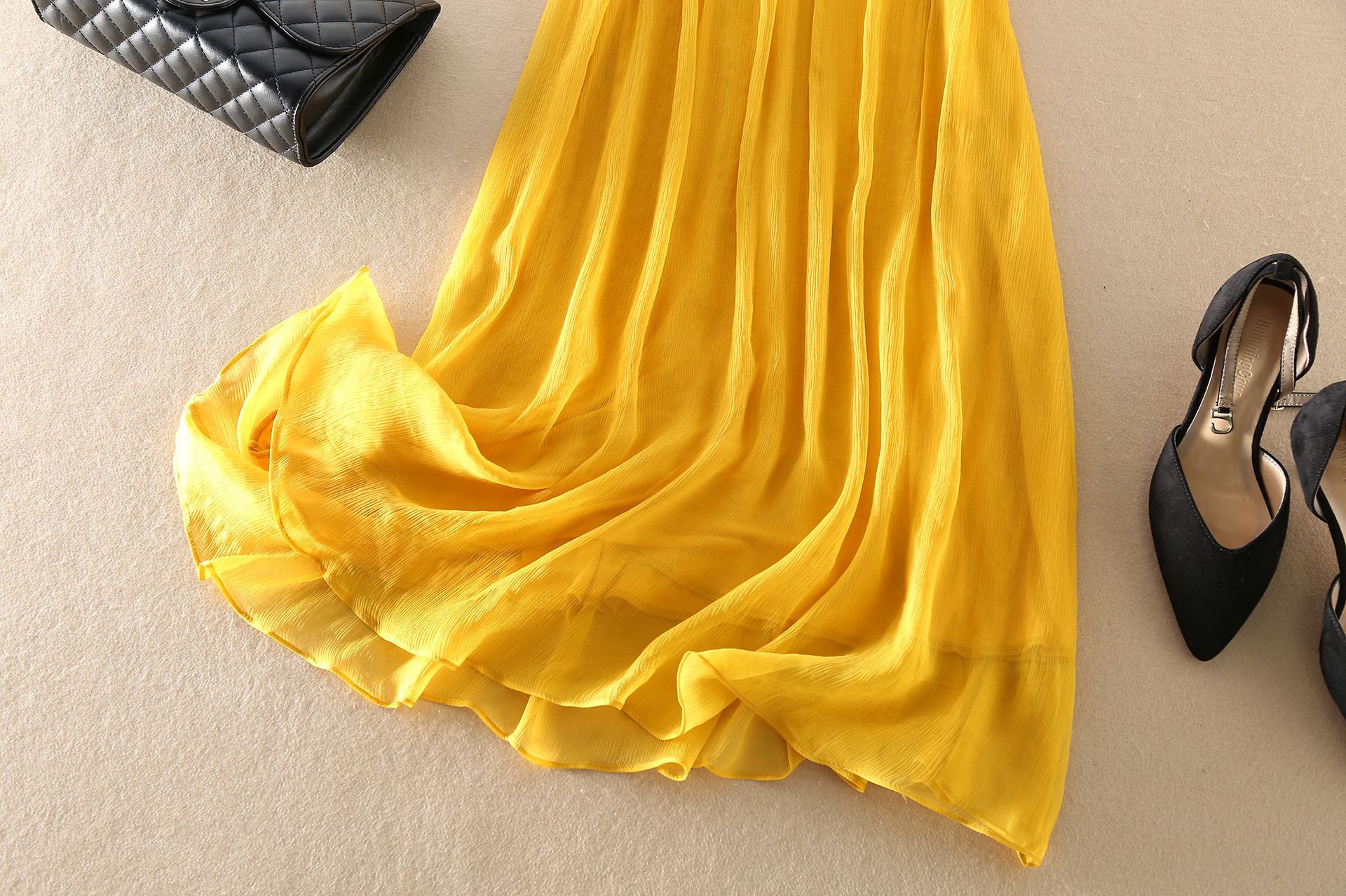 Mulberry Silk Short Sleeve Dress