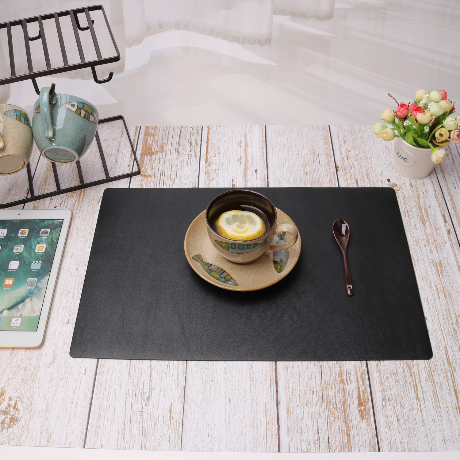 waterproof Mat Anti-hot bowl American style Light extravagance household Northern Europe ins Insulation pad Table mats