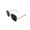 Square sunglasses, glasses, suitable for import, Korean style, gradient