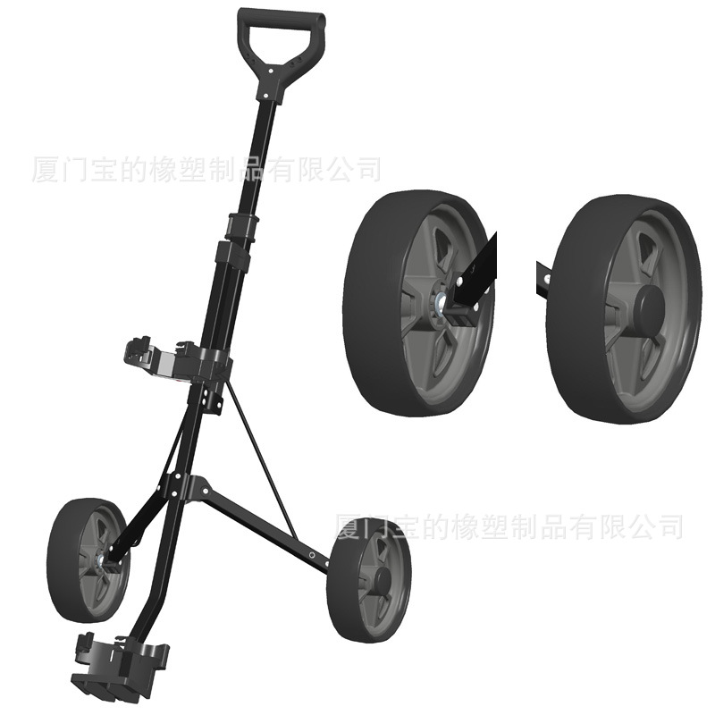 Manufactor golf Two Ball chartered Trolley Golf bag Riders garden cart Foldable portable garden cart