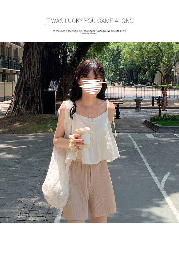 Pantalon léger femme en coton - Ref 3430283 Image 23