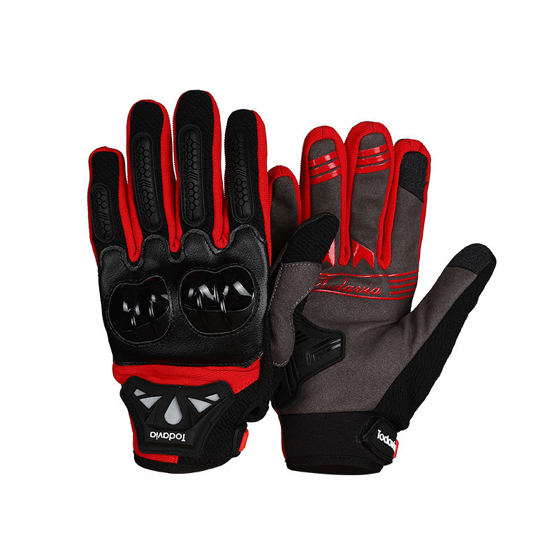 Guantes de ciclismo motocicleta bicicleta ciclismo guantes pantalla táctil carreras fuera de la carretera al aire libre dedo completo guantes de protección solar