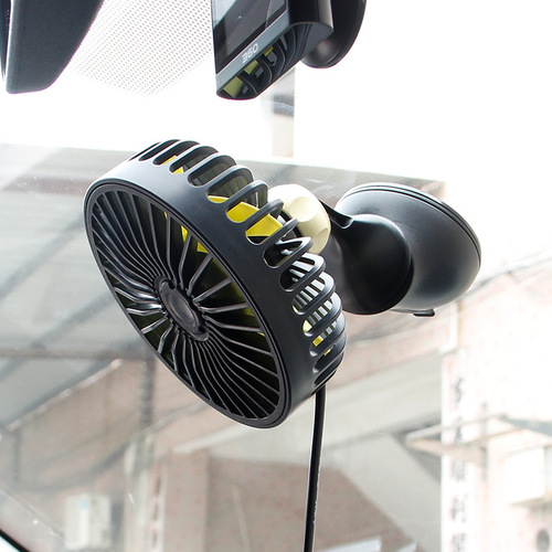 Car supplies car suction cup rear seat car fan car creative multifunctional rear seat rear fan