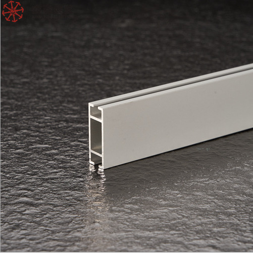 白色40x16MM四分双槽扁铝 黑/银色40二槽管会展摊位展柜展示设备