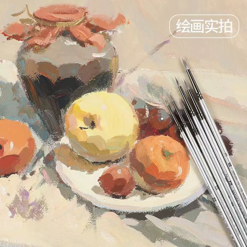 Нейлоновый подклад для маникюра, карандаши для рисования для создания линий, кисть для маникюра