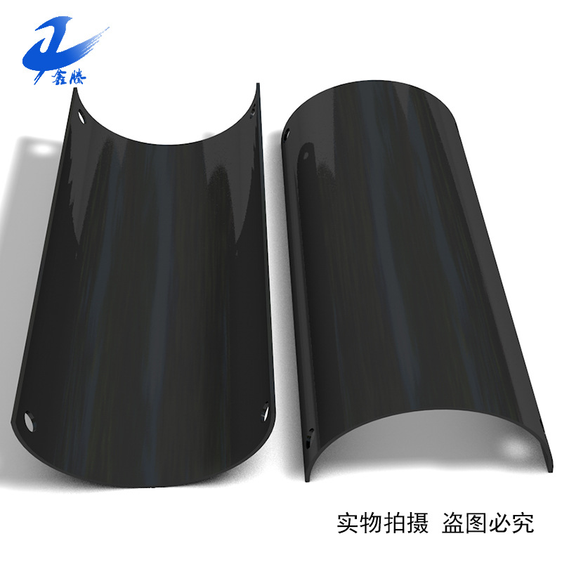 山东生产1000mm搪瓷溜槽 U型搪瓷溜槽 搪瓷铁皮溜槽