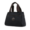 Men's cloth travel bag, capacious purse, linen bag, retro one-shoulder bag
