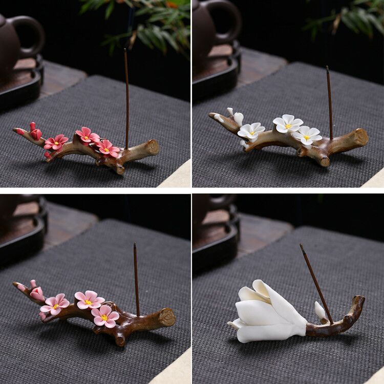 厂家新款梅花线香盘批发|ms