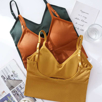 网红打底衣卡卡同款运动美背爆款吊带背心女内搭性感外穿U背内衣