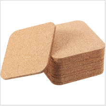 供應自粘方形軟木墊片 軟木墊 背膠軟木隔熱墊 水松墊片 圓形軟木