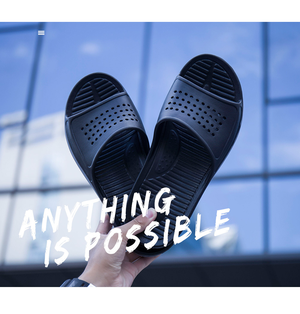 Chaussons Homme Sandales Décontracté Piscine Synthétique Séchage rapide_voghion.com