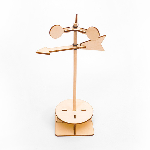 Technology small production DIY weathervane primary school children's handmade scientific experiments steam educational puzzle science and teaching aids