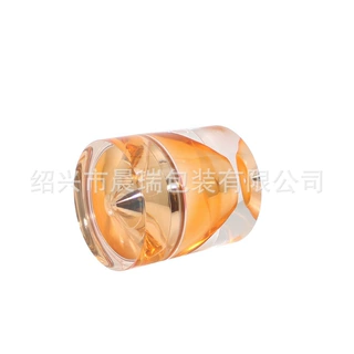 亚克力钻石瓶 直圆水晶瓶 厚壁亚克力面霜瓶 护肤品分装瓶子
