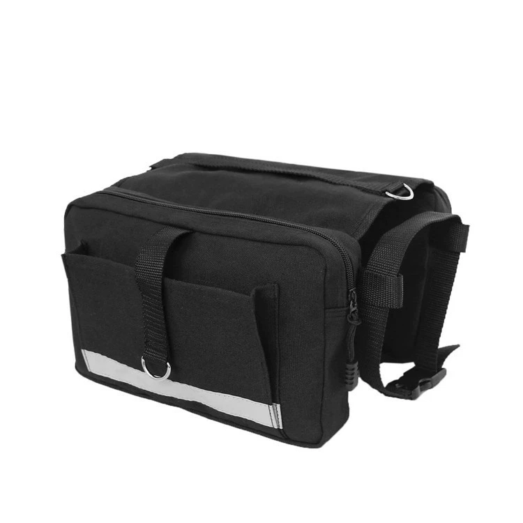 Трансграничная поставка на заказ ЛОГОТИП, Светоотражающая полоса, холщовый рюкзак для собак, большая сумка для собак, самостоятельный рюкзак для домашних животных