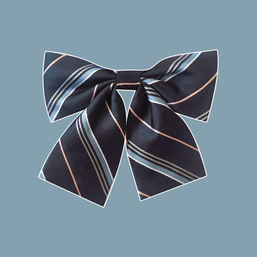 Close Love Bow Tie Same Style Customized JK Uniform Sailor Wear Bow Tie Japanese School Uniform Blue Bow Tie