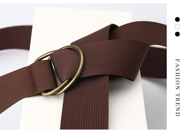 Iron Unisex Woven Belts display picture 6