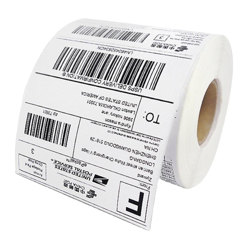 厂家直销热敏纸100*150热敏不干胶标签纸条码打印不干胶贴纸