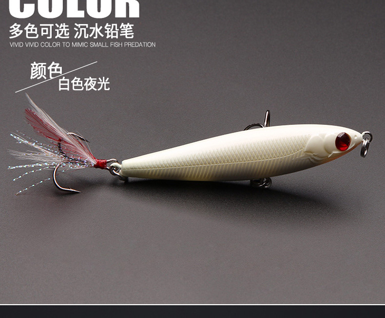 5 Colors Shallow Diving Minnow Lures Sinking Hard Plastic Baits Fresh Water Bass Swimbait Tackle Gear