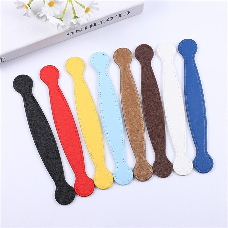 PU皮質提手 皮拉手 禮品包裝紙盒PU手提帶箱包五金配件手提帶