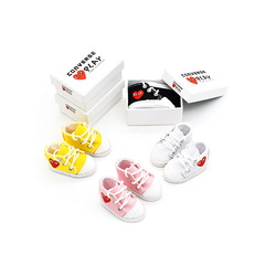 娃鞋 20厘米胖胖體棉花娃娃 米露玩偶娃衣 帆布鞋久川保玲帶盒子