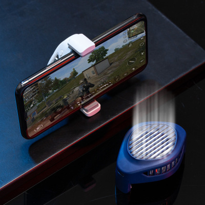 new pattern mobile phone radiator game live broadcast Mute cooling Burns Dissipate heat Clip Fan logo customized