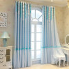 Northern Europe Simplicity curtain shading bedroom girl Princess wind Solid high-grade Cashmere Jacquard weave Mosaic girl Light extravagance