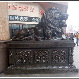 铜雕塑狮子 铜狮子定制 铜狮子图片 铜狮子制作 清代铜狮子