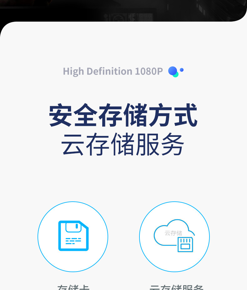 20灯球机室外防水监控器远程无线wifi网络全景高清夜视全彩