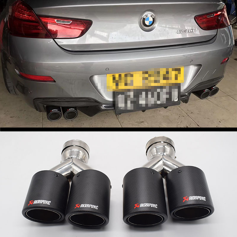 bmw Dedicated Tail larynx 35 X3X5X6AC BMW bmw Stainless steel refit muffler Exhaust pipe sleeve