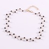 Universal short crystal, necklace, chain for key bag , accessory, simple and elegant design, wholesale