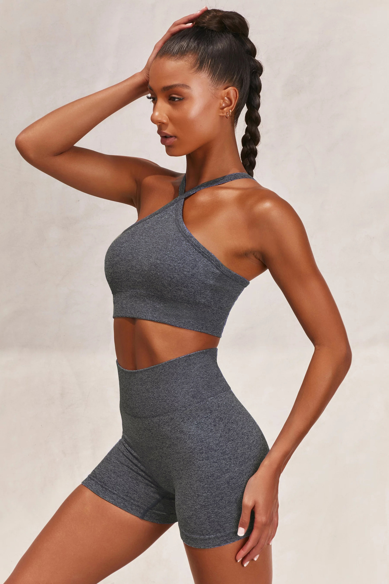 women s camisole and hot shorts yoga two-piece suit nihaostyles wholesale clothing NSJYF80519