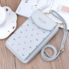 Shoulder bag, small bag, fashionable wallet with zipper, one-shoulder bag, bag strap, Korean style