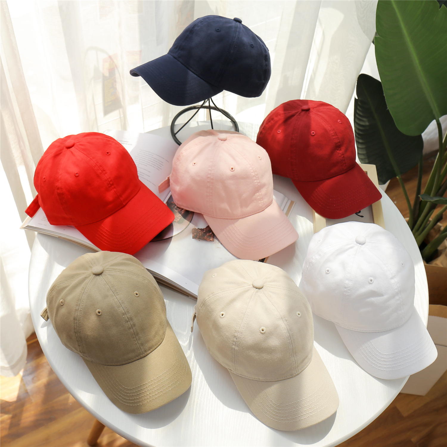 Fashion All-match Solid Color Baseball Cap display picture 7