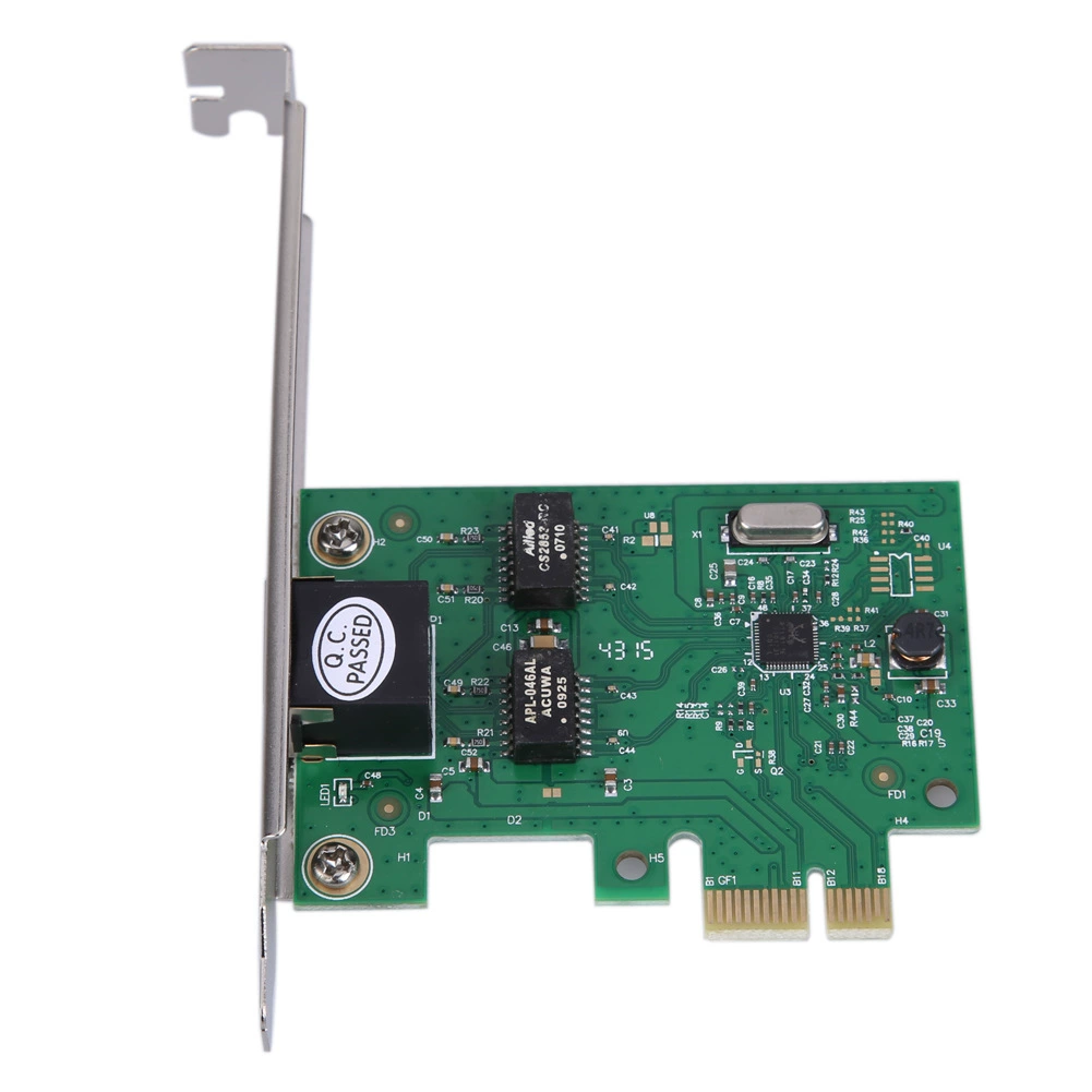 Ст Desktop-компьютер DM-HE62 PCI-E гигабитная сетевая карта 1000м встроенная RJ45 Интернет карта RTL81111