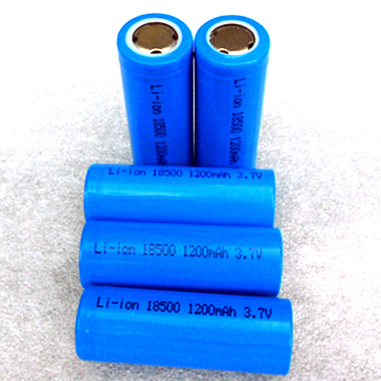 厂销全新18500锂电池 1200mah 圆柱锂电池