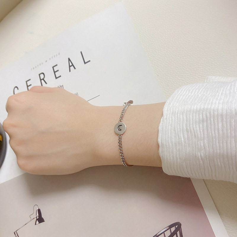 【S5】Retro Moon Bracelet