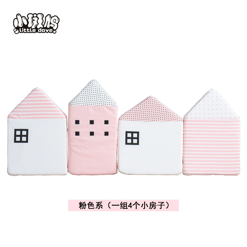 Scandinavian house for baby, sides for children's room, tape, protective bag, protective protective barrier, tent, wall mount, decorations