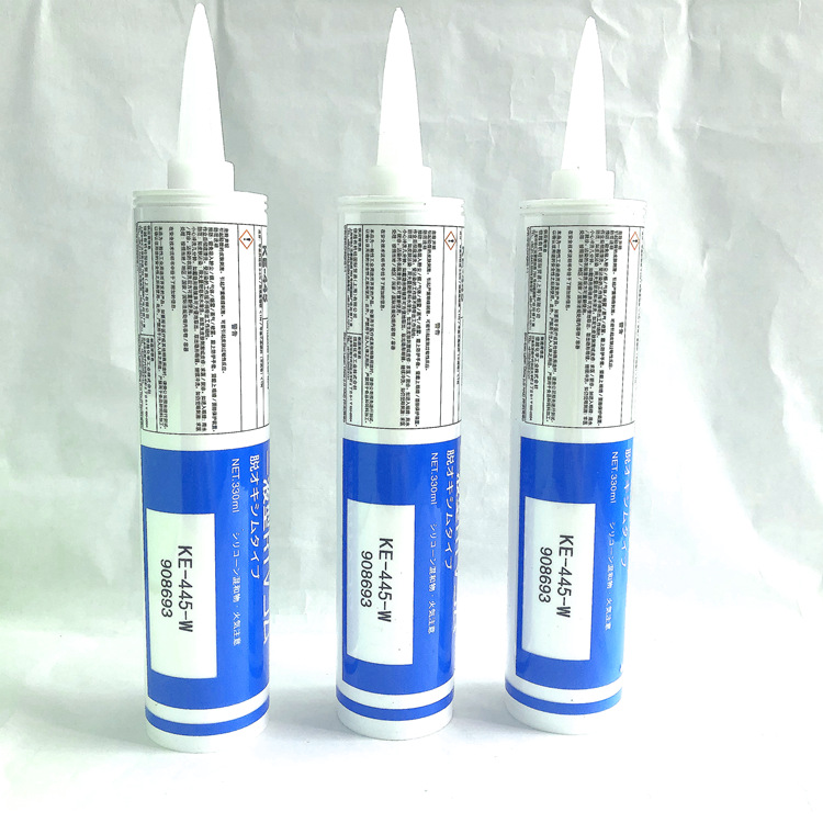 原装日本信越KE-445W密封胶披覆胶RTV硅胶快干密封胶KE445W
