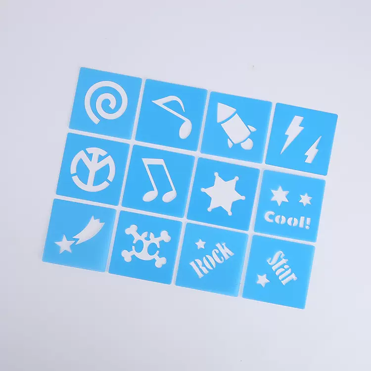 厂家专业定做 各种PP儿童镂空模版 PP绘图模板 价格实惠