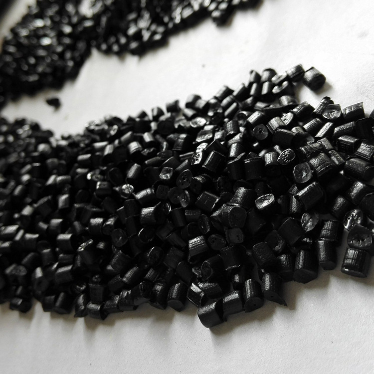 低压管道HDPE再生颗粒 土工卷材HDPE颗粒 木塑HDPE颗粒 黑色PE