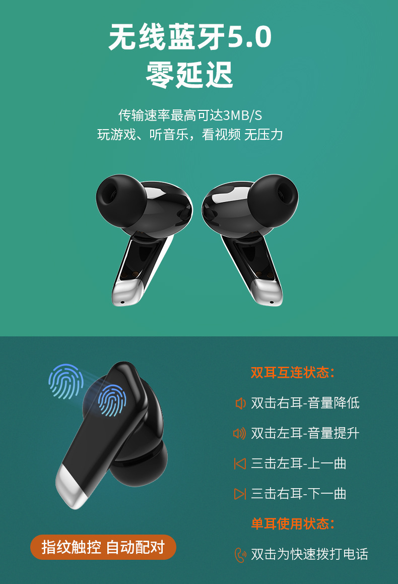 真无线蓝牙耳机