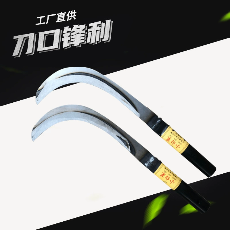 Поставки производителя ножа для листьев ивы бренда Fengda, небольшой серп, марганцевая сталь, сельскохозяйственная резка, рыбалка, резка водяных растений, уличный серп